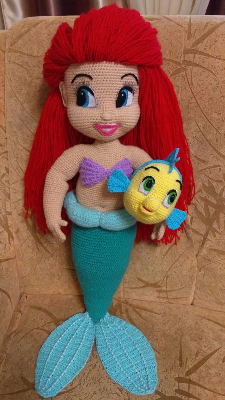 Little mermaid knitting pattern