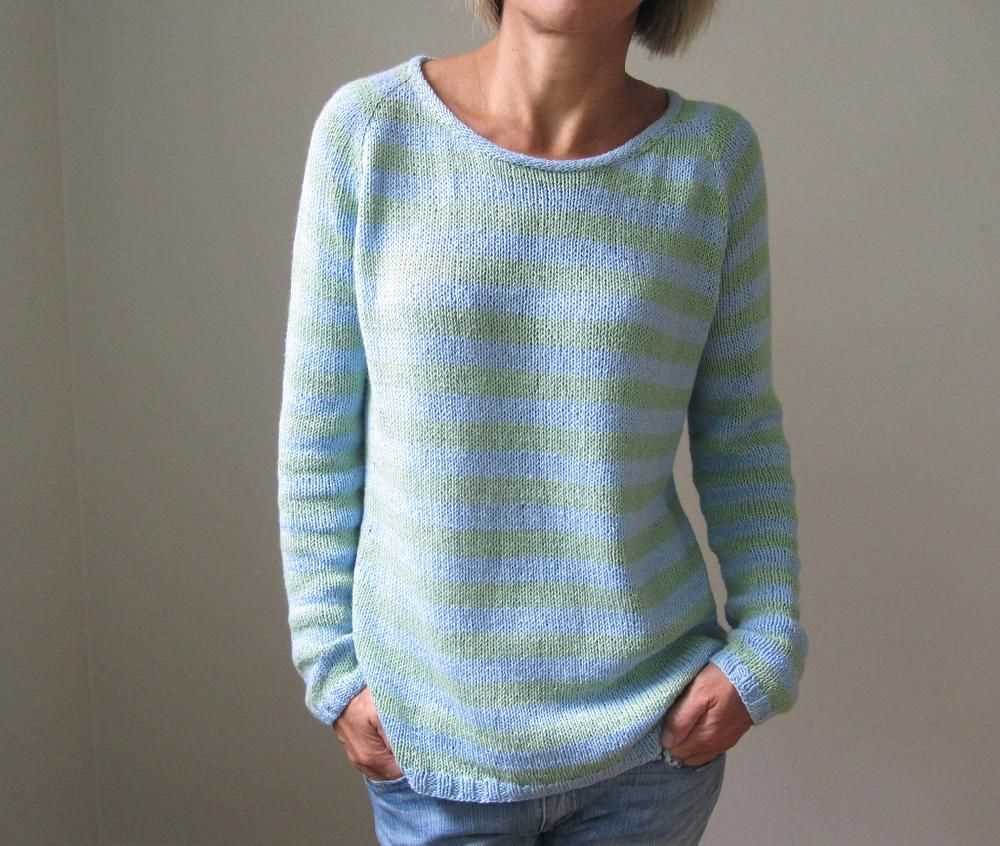 Raindrop knitting pattern