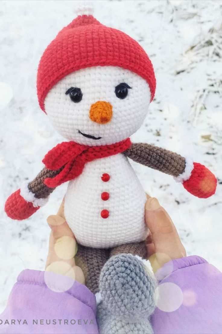 Snowman knitting pattern pdf free