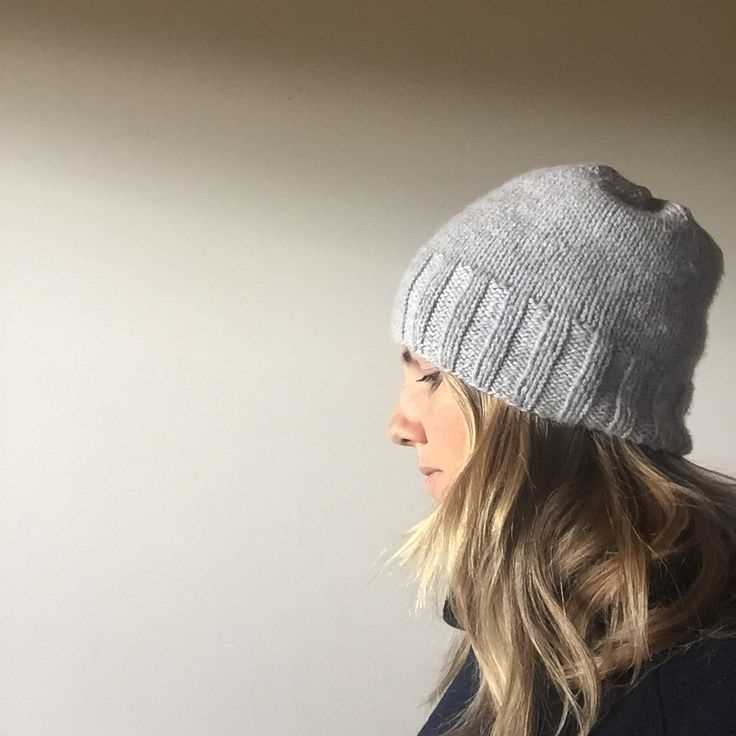 Easy-to-follow knitting pattern for a stylish hat Simple hat pattern knitting