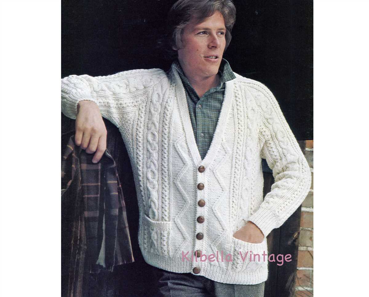 Aran cardigan knitting patterns
