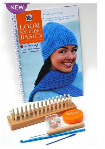 Knitting board patterns scarf
