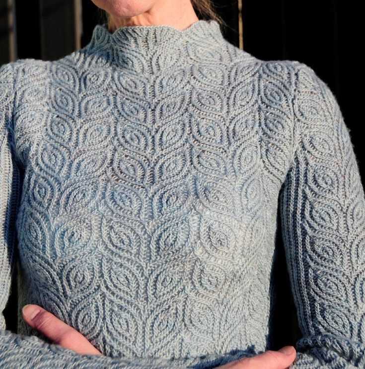 Yoga sweater knitting pattern