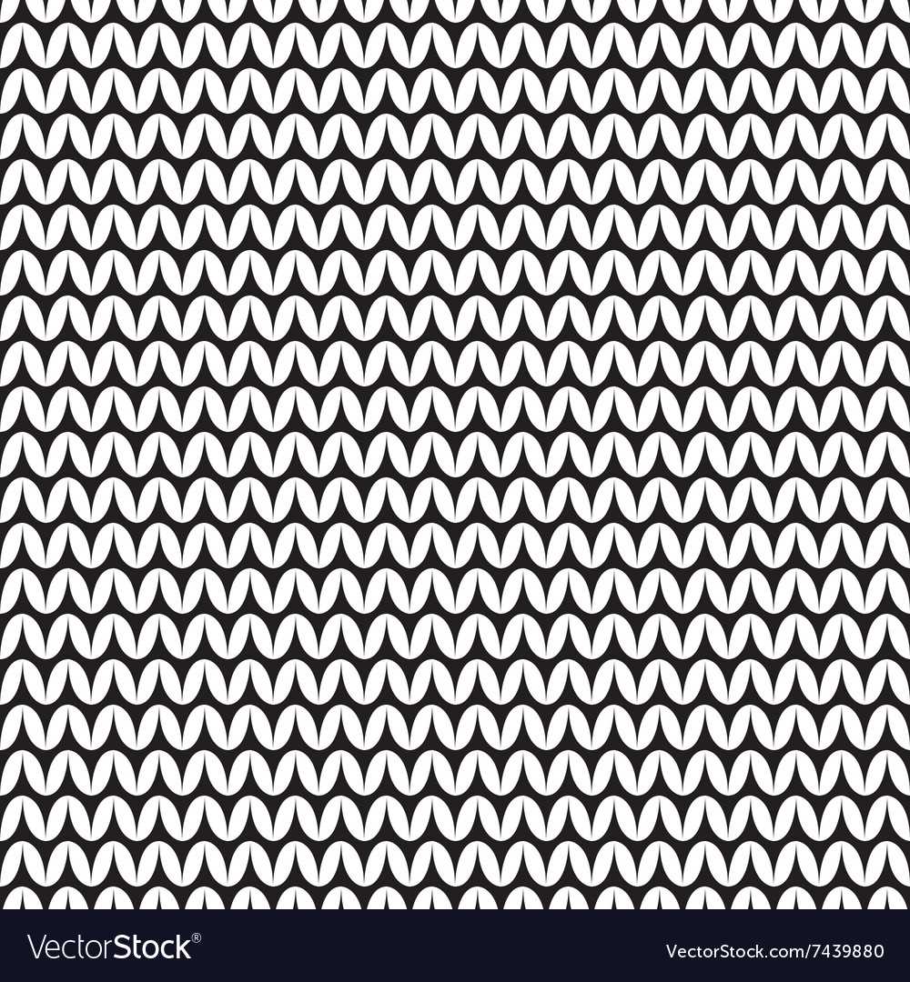 Fishnet knit pattern