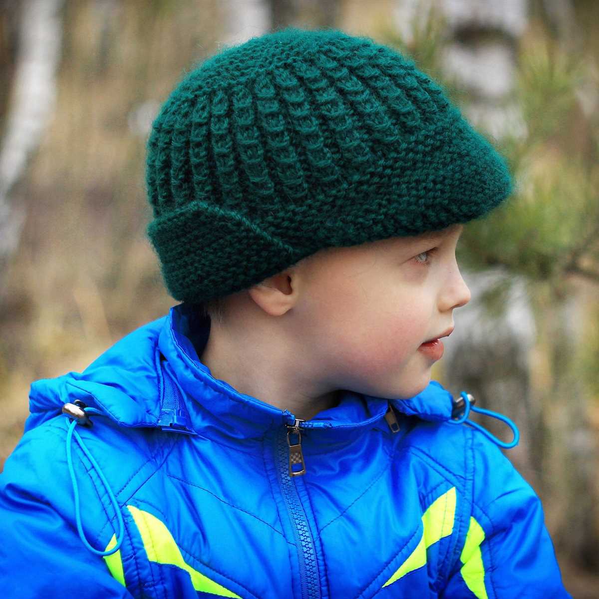 Winter hat knitting pattern