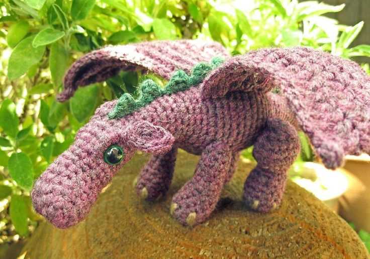 I am dragon knitting pattern
