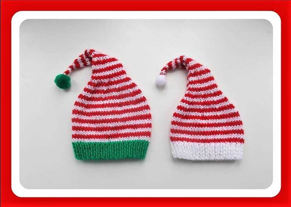 Elf hat knitting pattern free