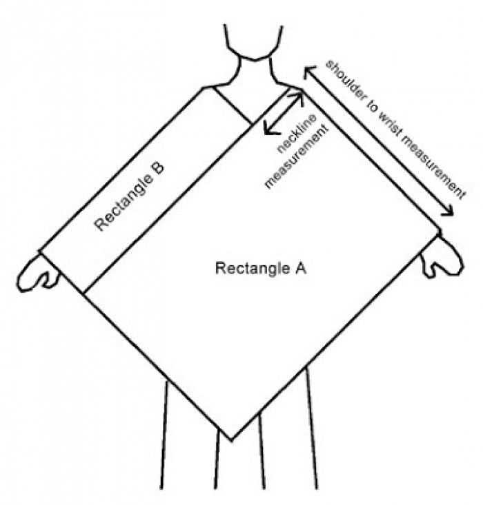 Rectangle poncho knitting pattern free