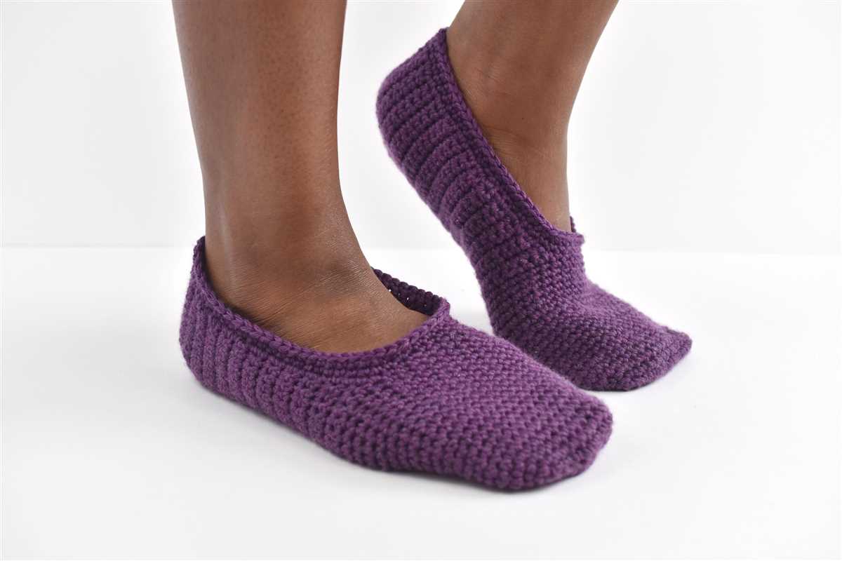 Free patterns for knit slippers