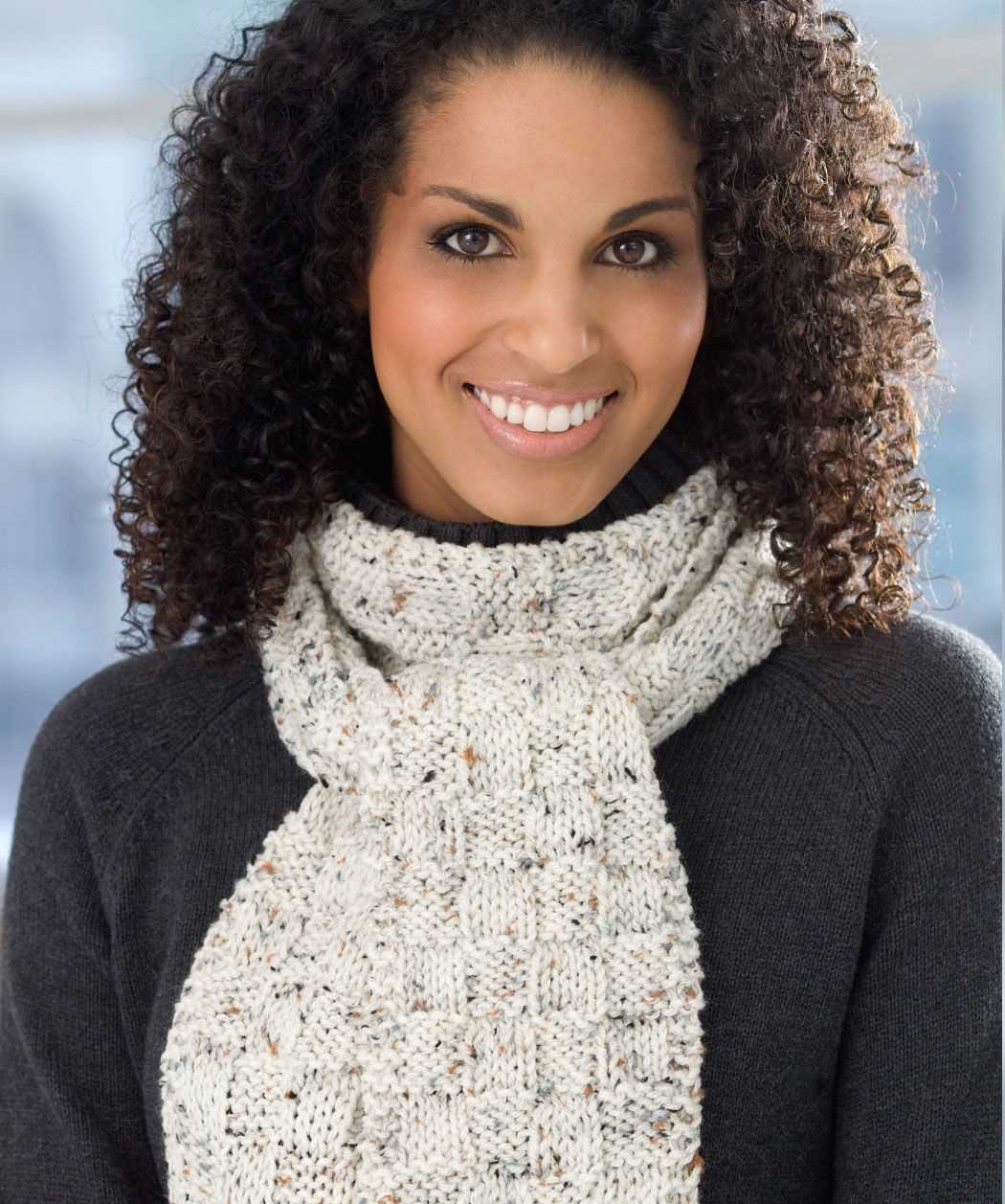 Simple scarf knitting pattern