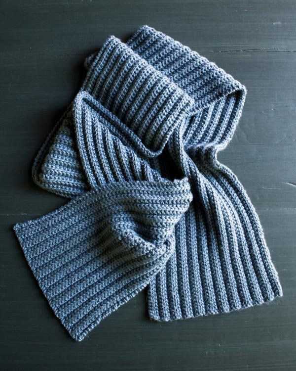 Scarf knit purl patterns