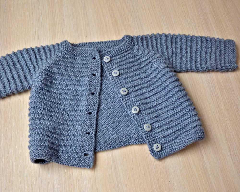 0-3 month cardigan knitting pattern
