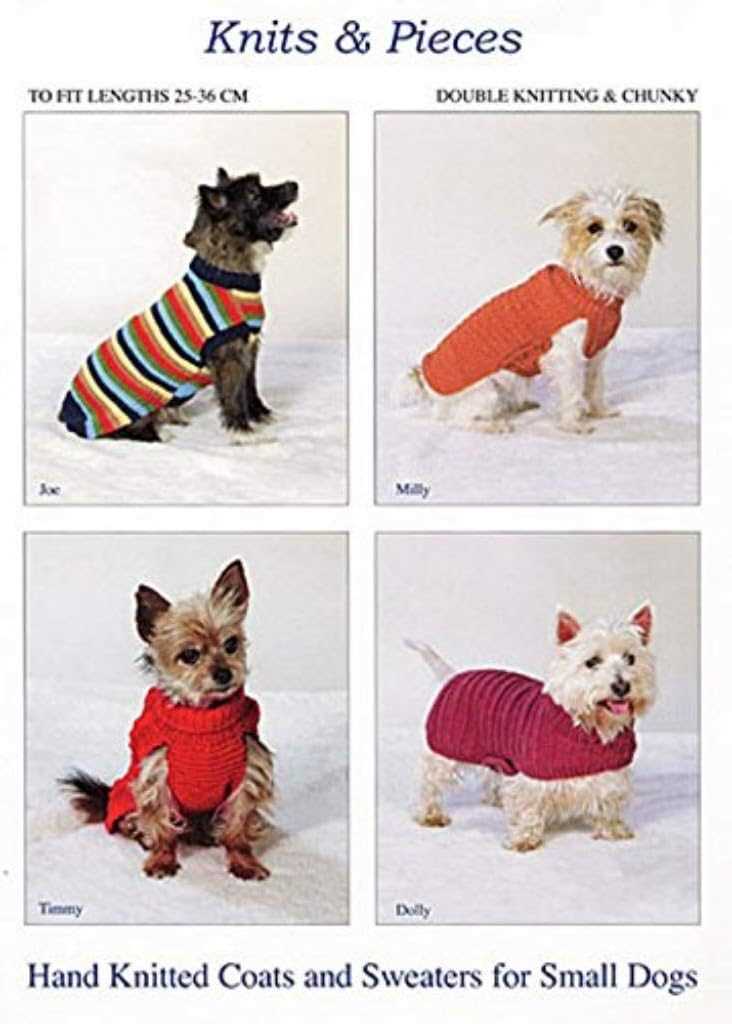 Knit dog jumper pattern