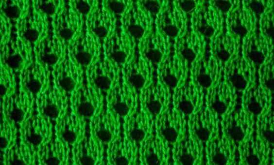 Eyelet lace knitting patterns