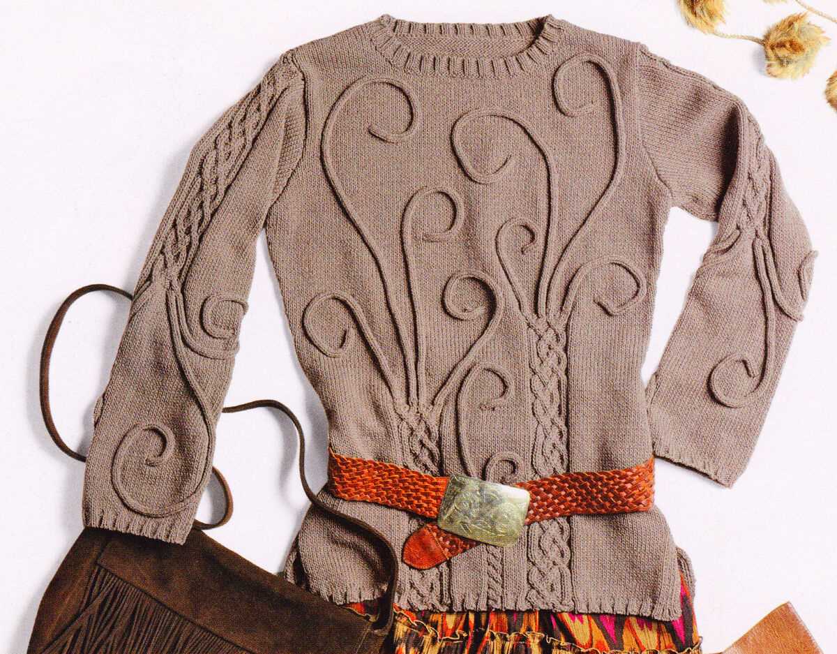 Cable knit cardigan pattern