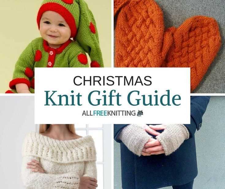 Easy knit gifts free patterns