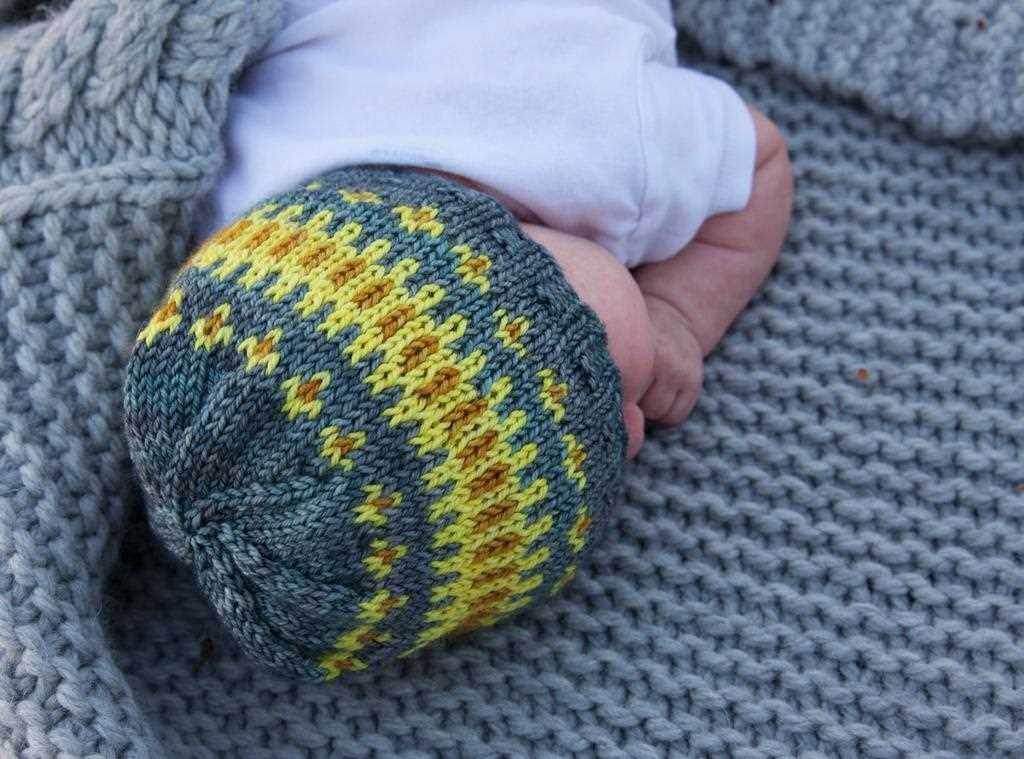 Free knit baby hat patterns