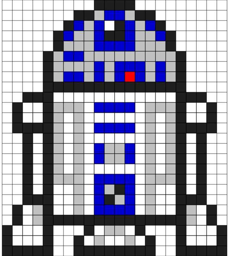 R2d2 knit hat pattern
