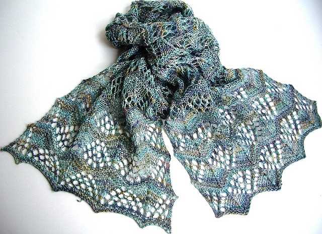 Ravelry knitted scarf patterns