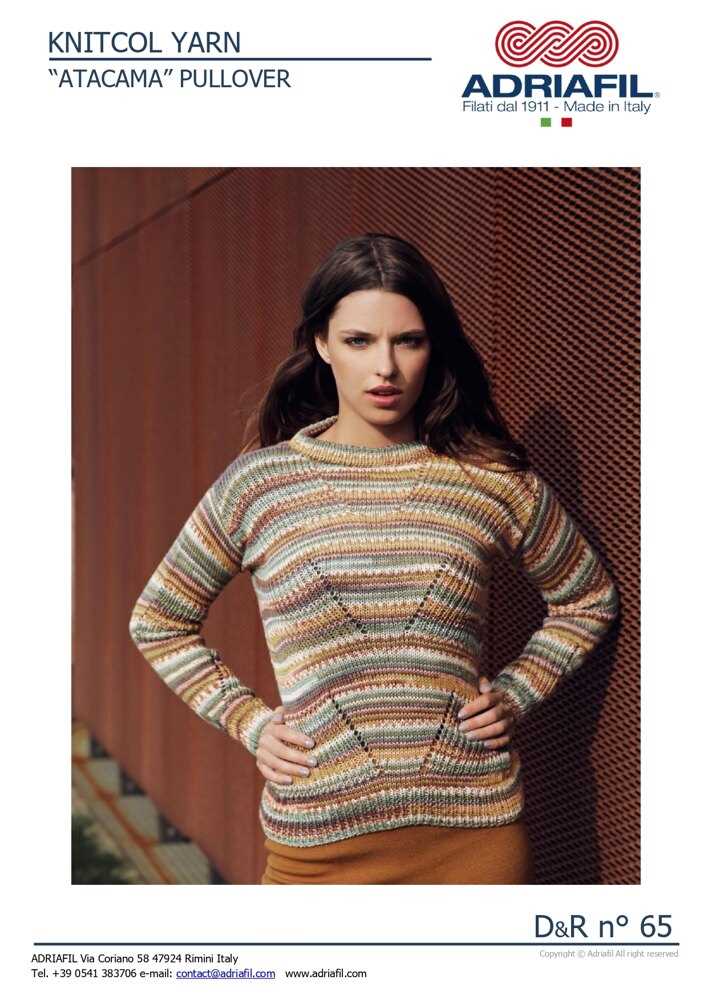 Adriafil knitting patterns