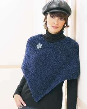 Easy knit poncho pattern