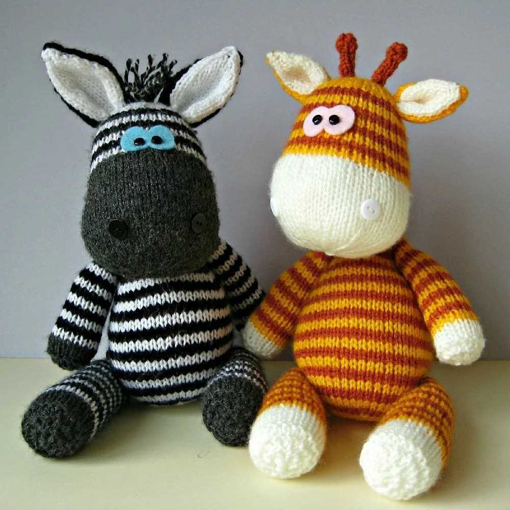 Knitting animal pattern