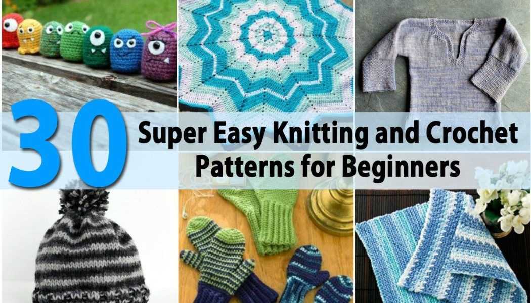 Really easy knitting patterns