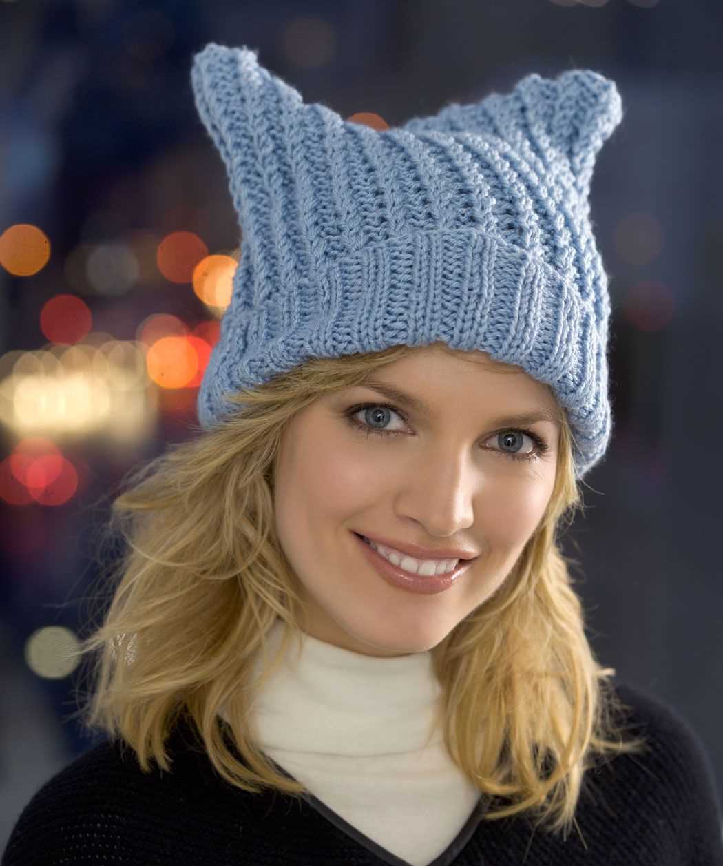 Red heart knit hat patterns