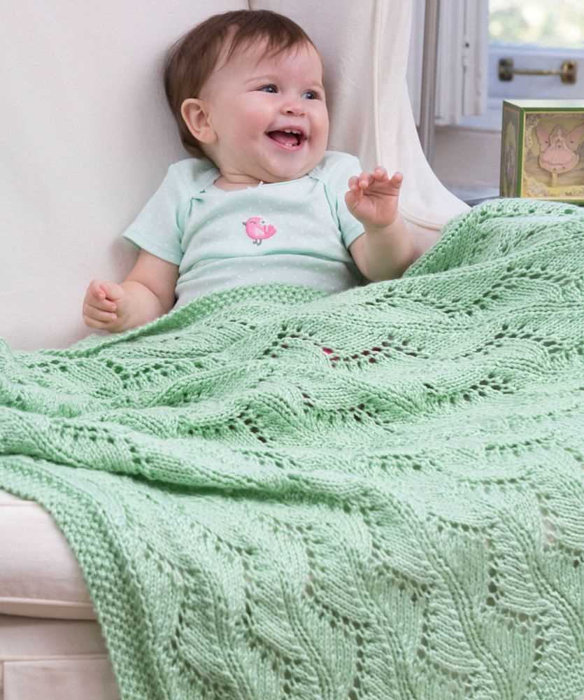 Red heart free knitting patterns for baby blankets