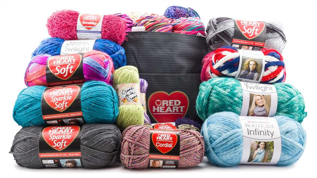 Red heart yarn knitting patterns