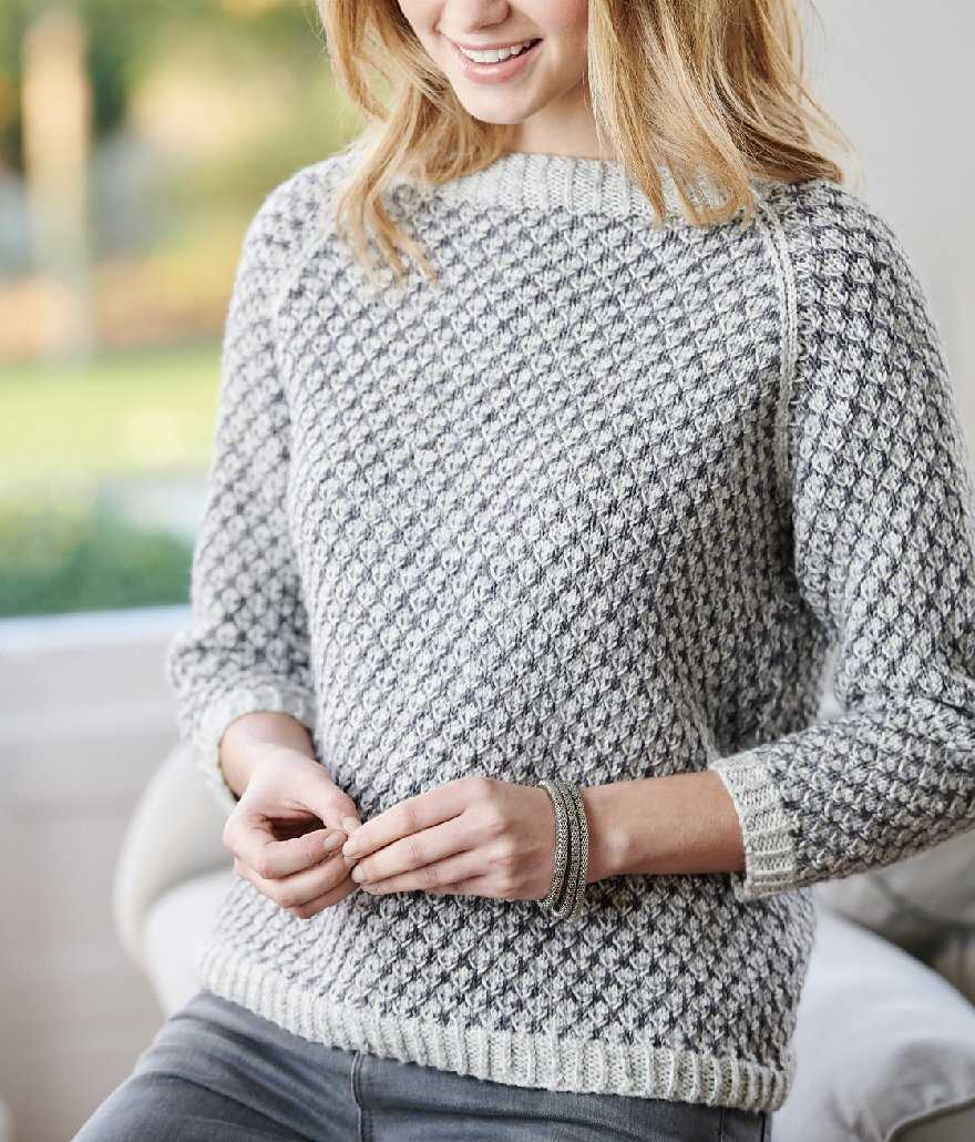 Square jumper knitting pattern