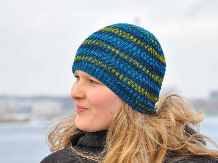Reversible hat knitting pattern free