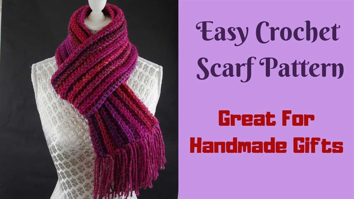 Rib knit infinity scarf pattern