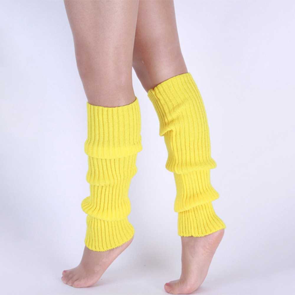 Ribbed leg warmers knitting pattern