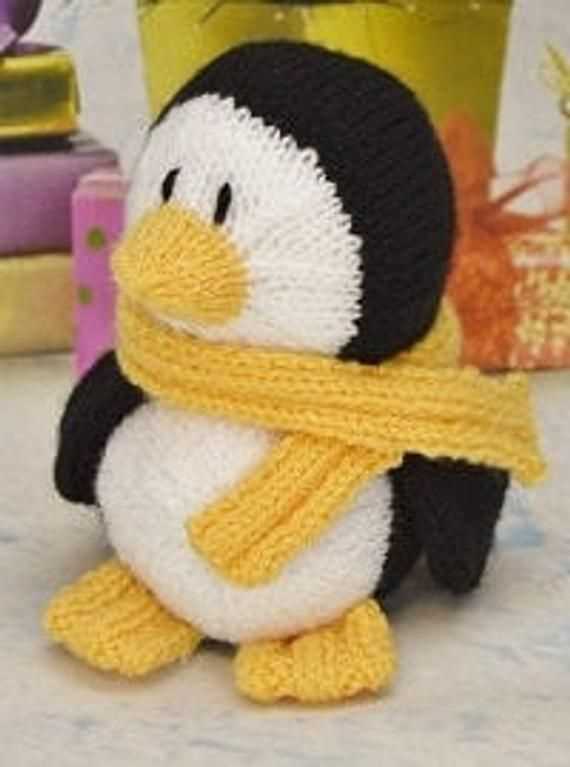 Penguin knitting pattern free