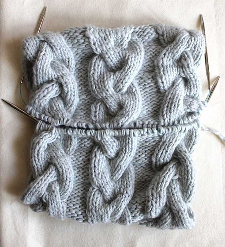 Cable knit cowl pattern free