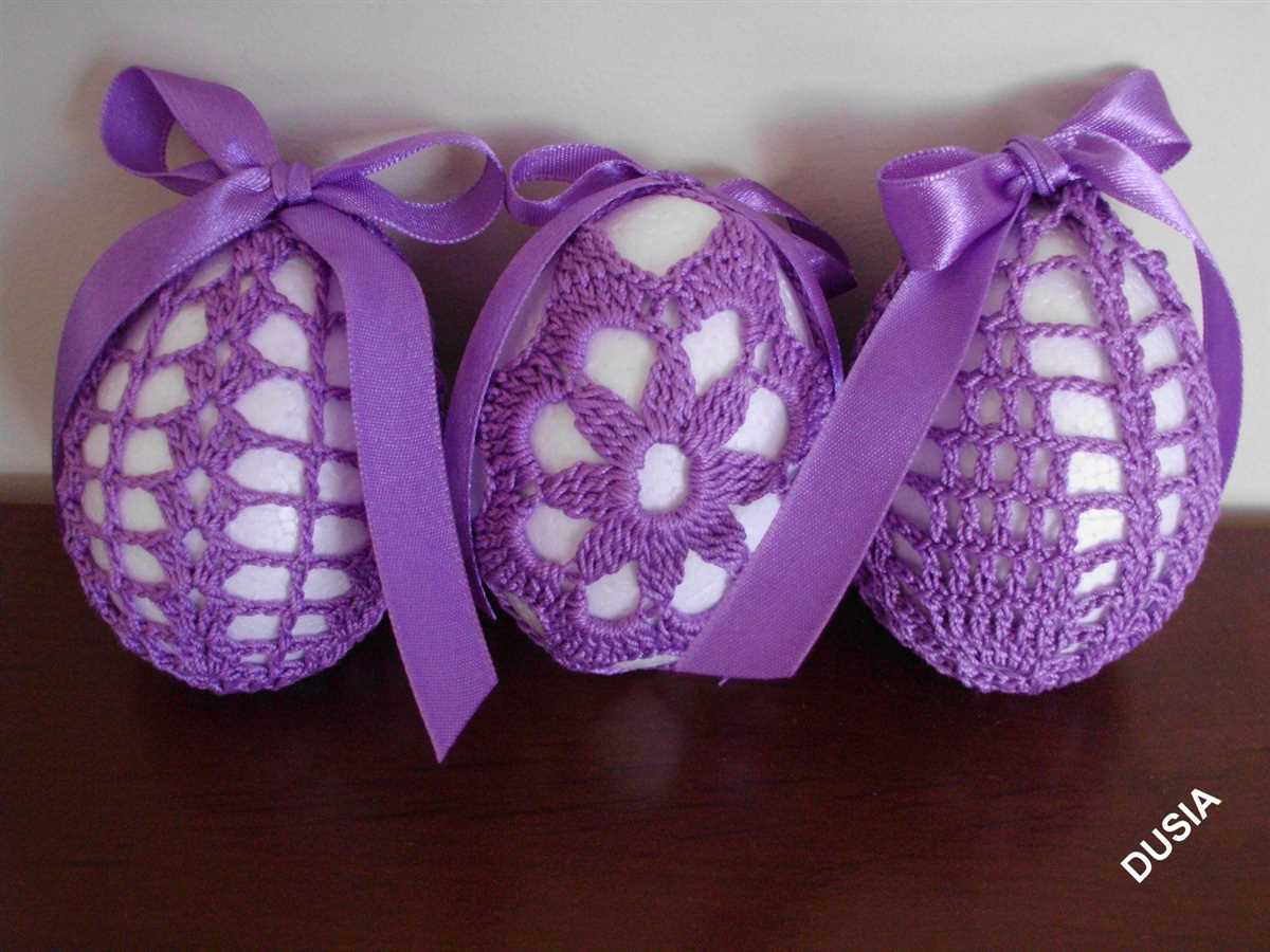 Knitting patterns for easter egg covers