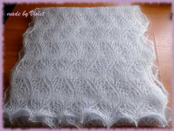 Ocean waves knitting pattern