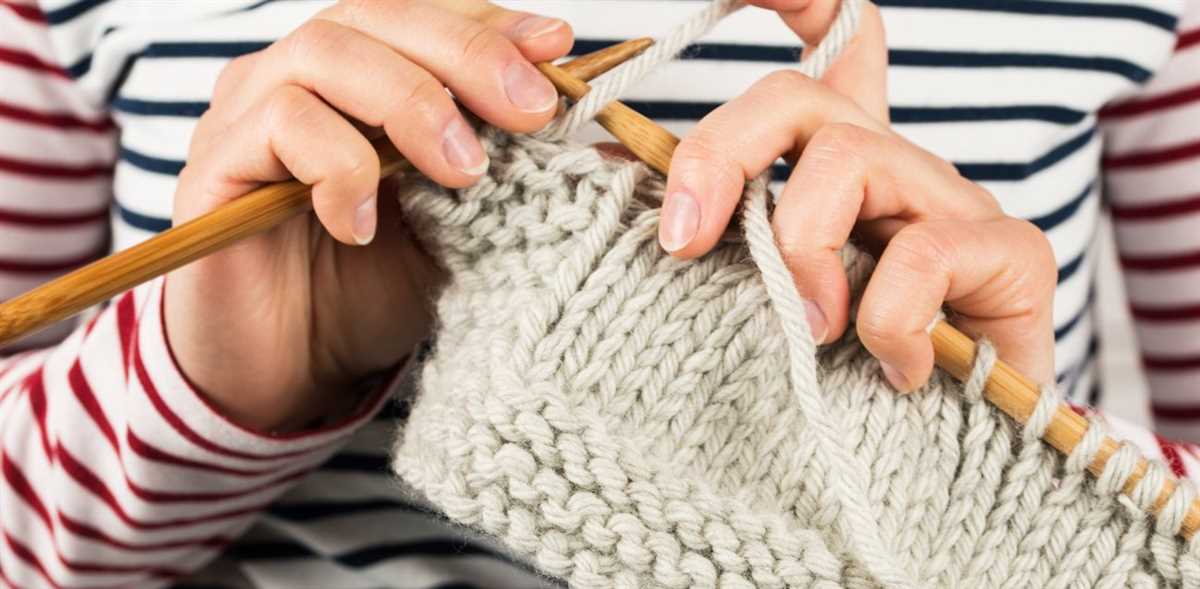Work even in pattern knitting