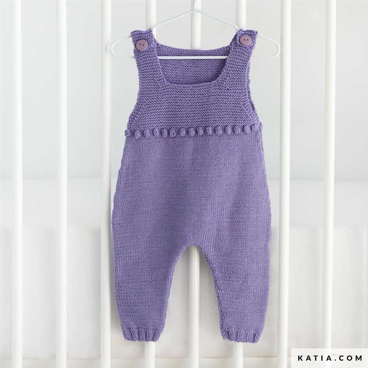 Knitted onesie pattern