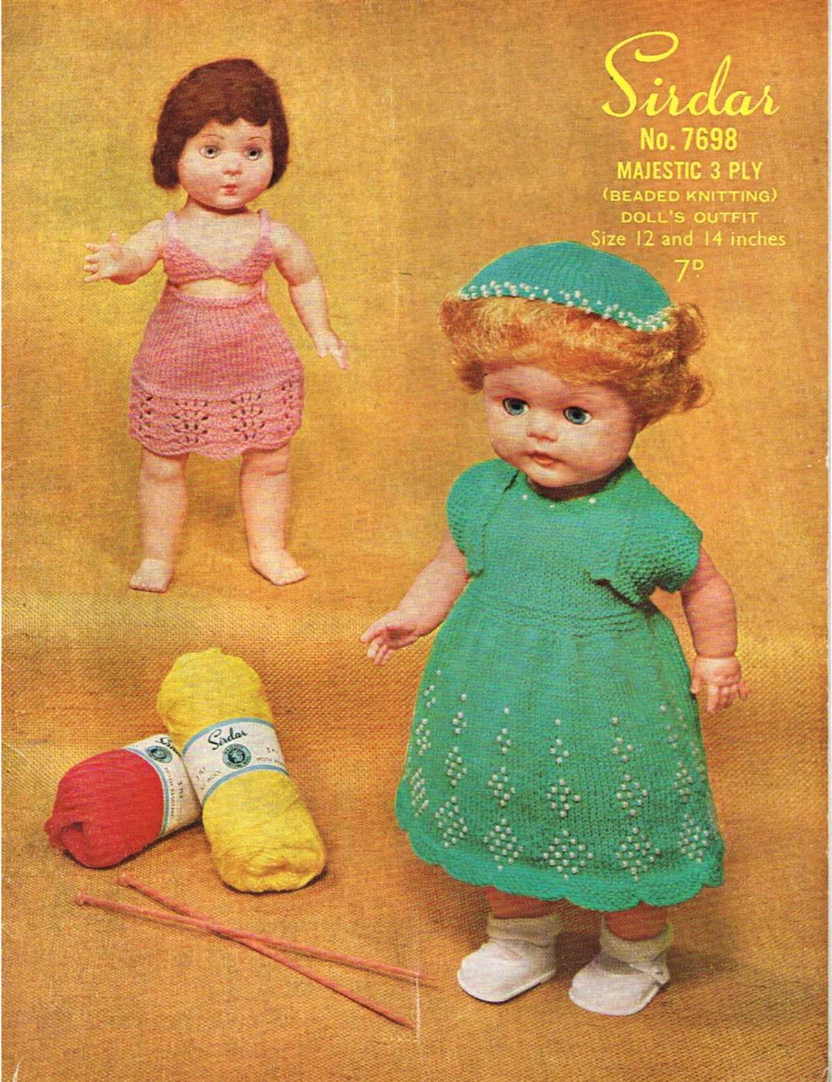 12 inch doll clothes knitting patterns free