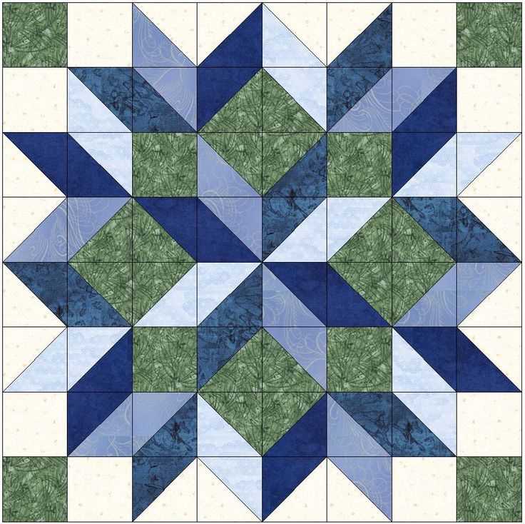 Knit quilt square patterns
