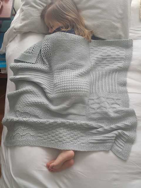 Sampler blanket knitting pattern free