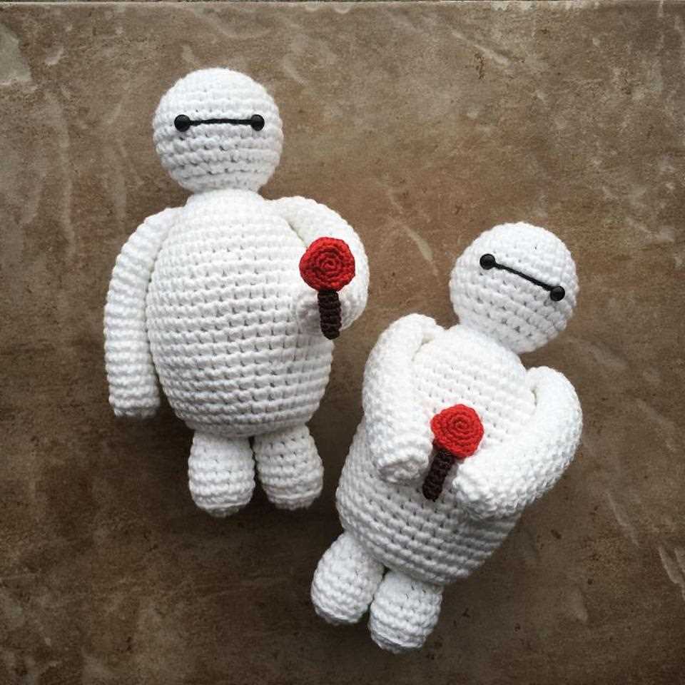 Baymax knitting pattern free