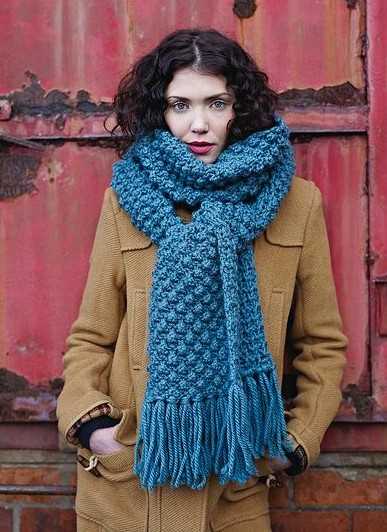 Scarf patterns knitting chunky yarn