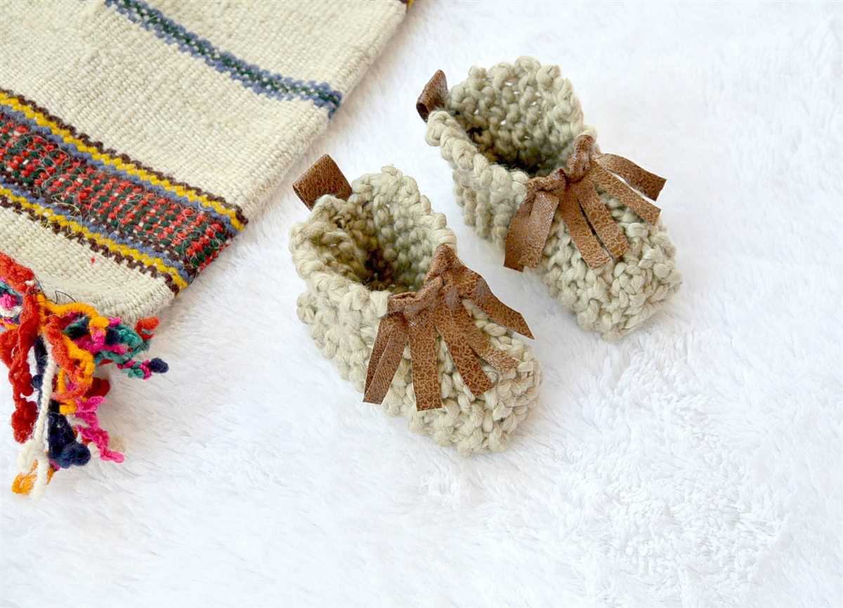 Bootie knitting pattern for beginners