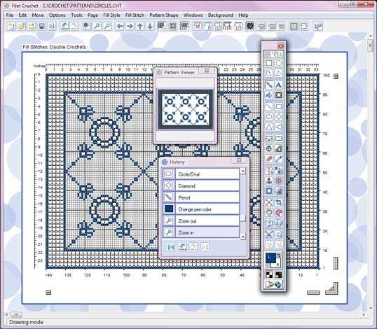 Knitting pattern generator software