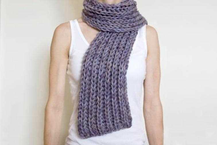 Scarf patterns knitting chunky yarn