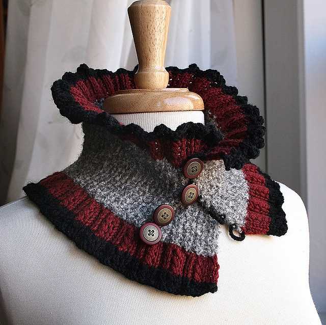 Scarflette knitting pattern