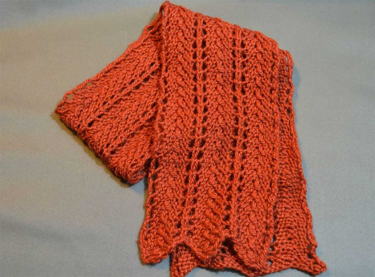 Scarflette knitting pattern